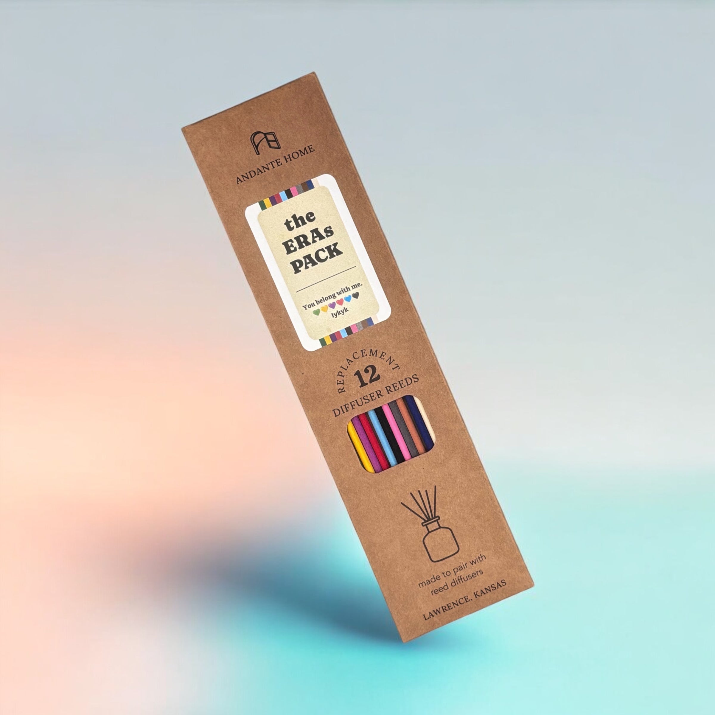 Color-Themed Diffuser Reeds Pack